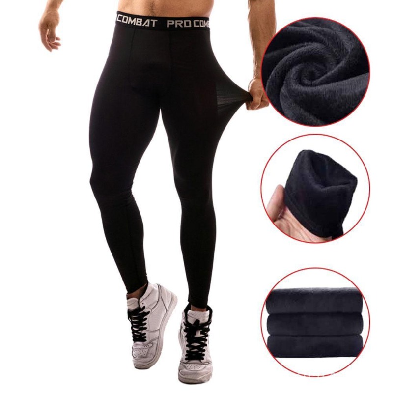 Quick Dry Underwear - Pantalon de sport ajusté pour hommes,