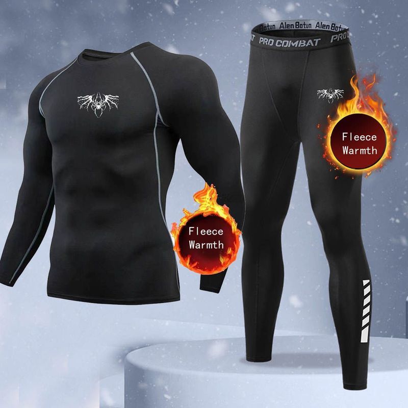 Thermal Long John - Nouvel ensemble de sous-vêtements d'hiver chauds