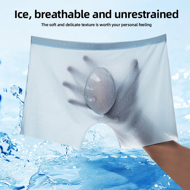 4 pièces/lot hommes été glace  - Multi Pack Underwear avis et prix