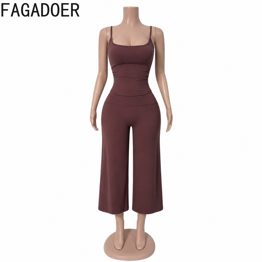 FAGADOER INS Ensemble tendance - Suspender Tank Top avis et prix