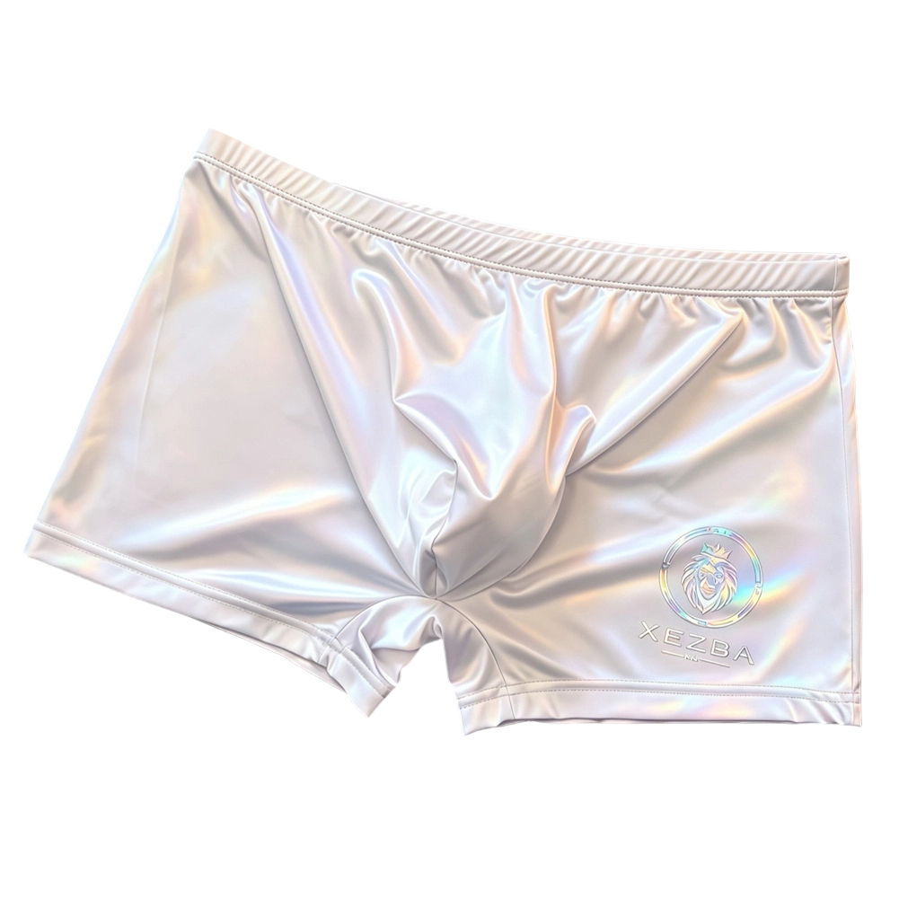 Boxer en soie glacée brillante - Long Leg Trunk Men avis et prix
