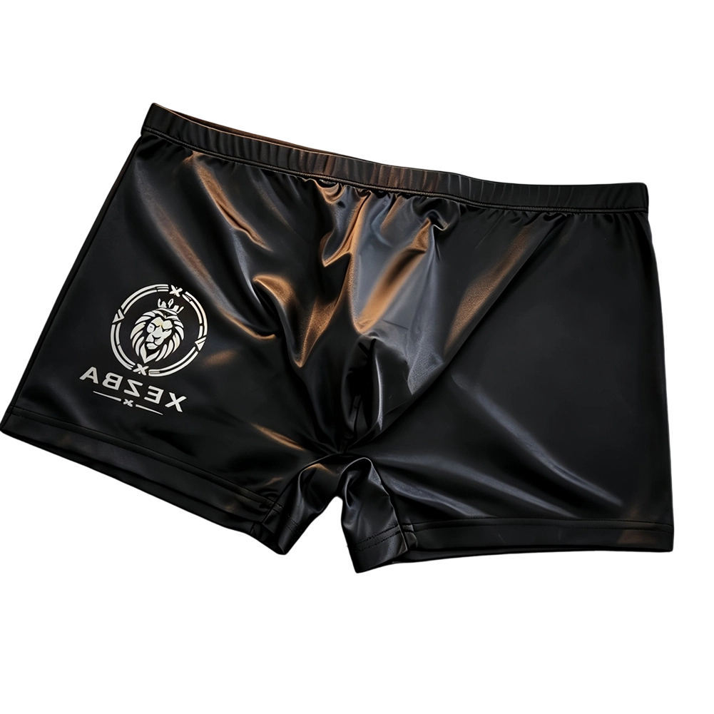 Boxer en soie glacée brillante - Long Leg Trunk Men avis et prix