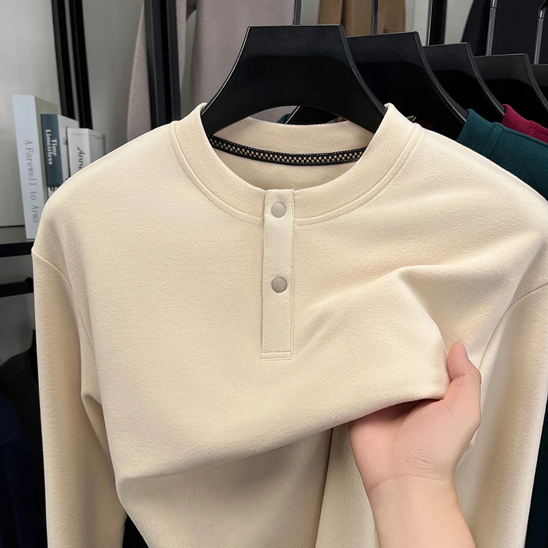 Pull Henley pour homme, coupe  - Thermal Long John avis et prix