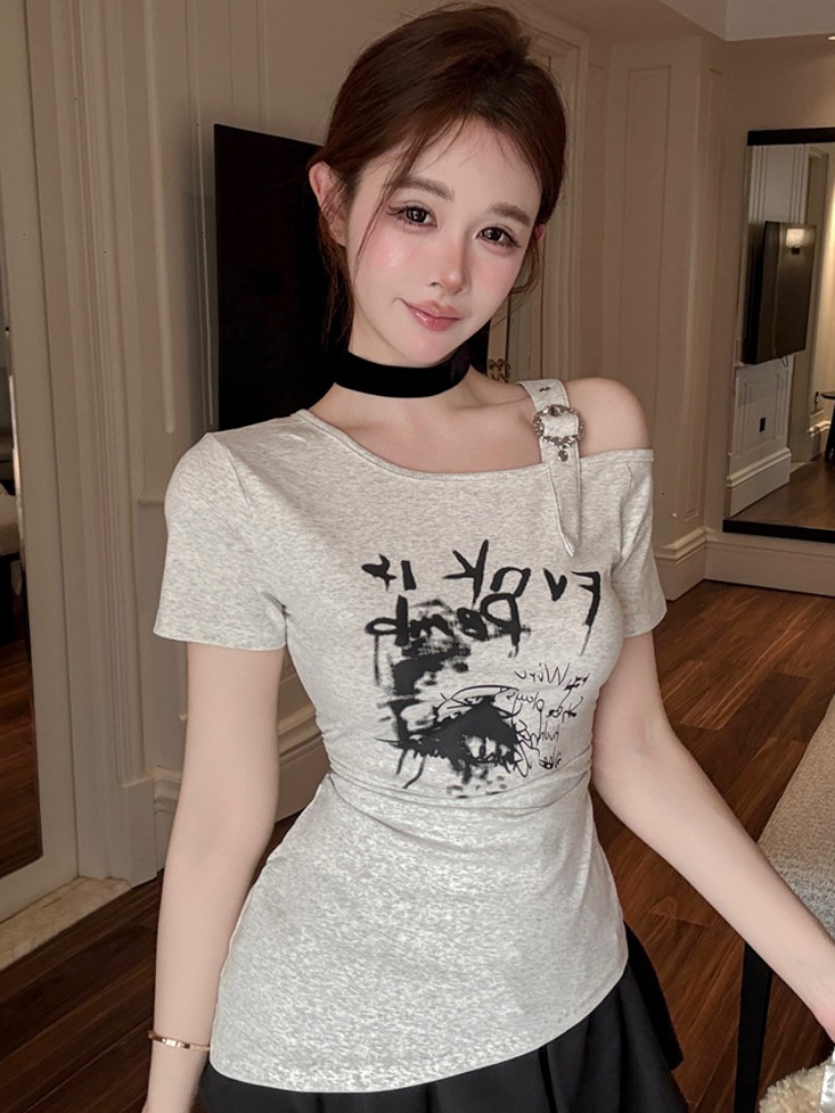T-shirt court tendance et élég - T Shirt Tight Fit avis et prix
