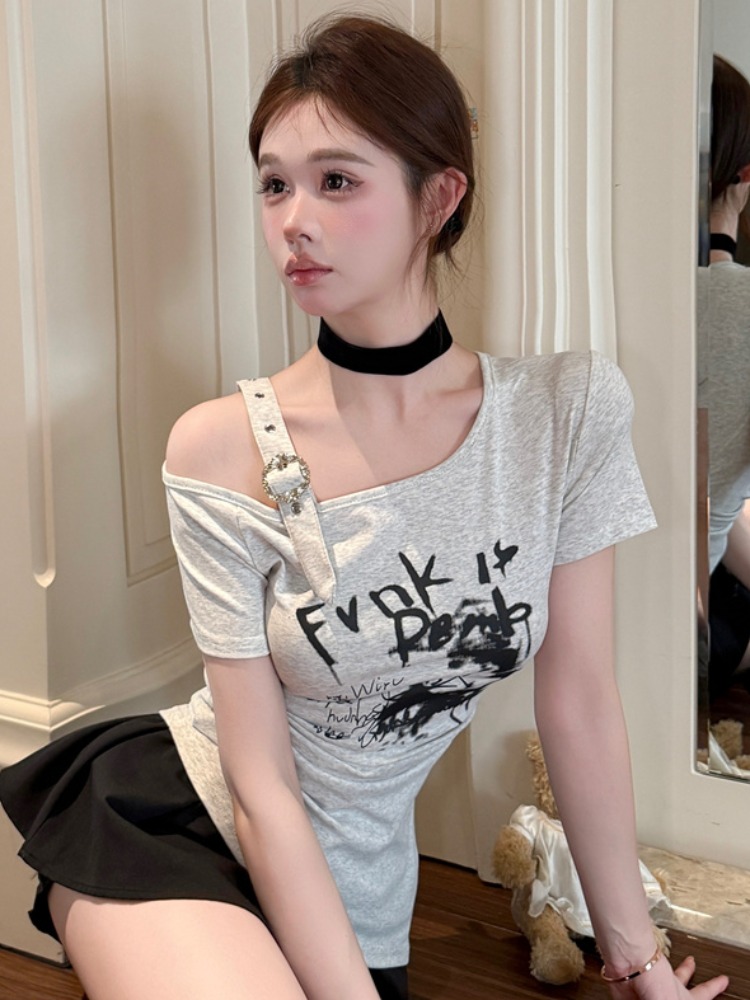 T-shirt court tendance et élég - T Shirt Tight Fit avis et prix